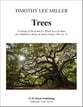 Trees Two-Part choral sheet music cover
